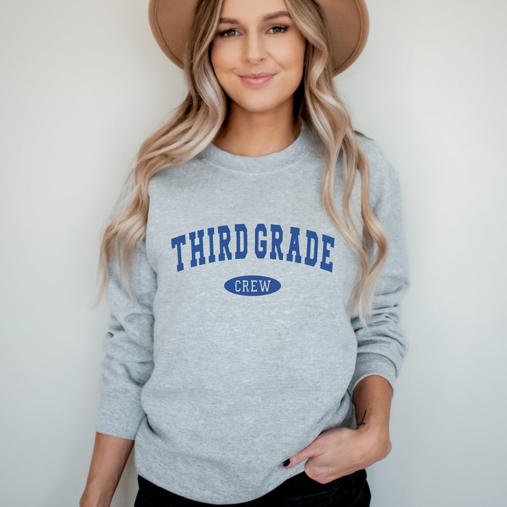 Personalized Teacher Sweatshirt, Grade Level Group Teacher Shirts, Matching Teacher Team Crewneck, Back to School