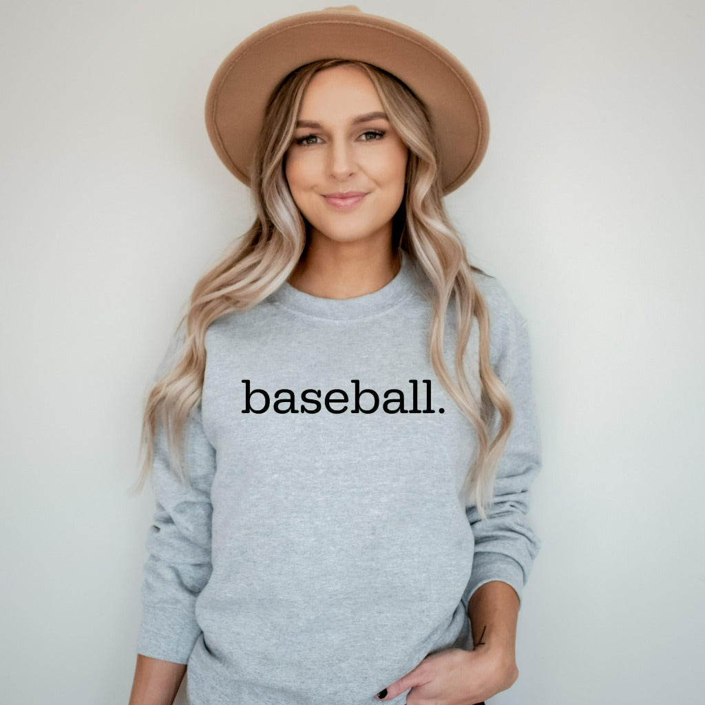 Baseball Sweatshirt, Baseball Mom Crewneck, Baseball Dad, Baseball Team Shirts, Baseball Tee