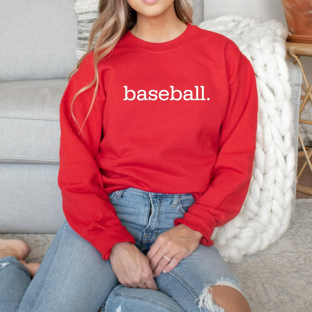 Baseball Sweatshirt, Baseball Mom Crewneck, Baseball Dad, Baseball Team Shirts, Baseball Tee