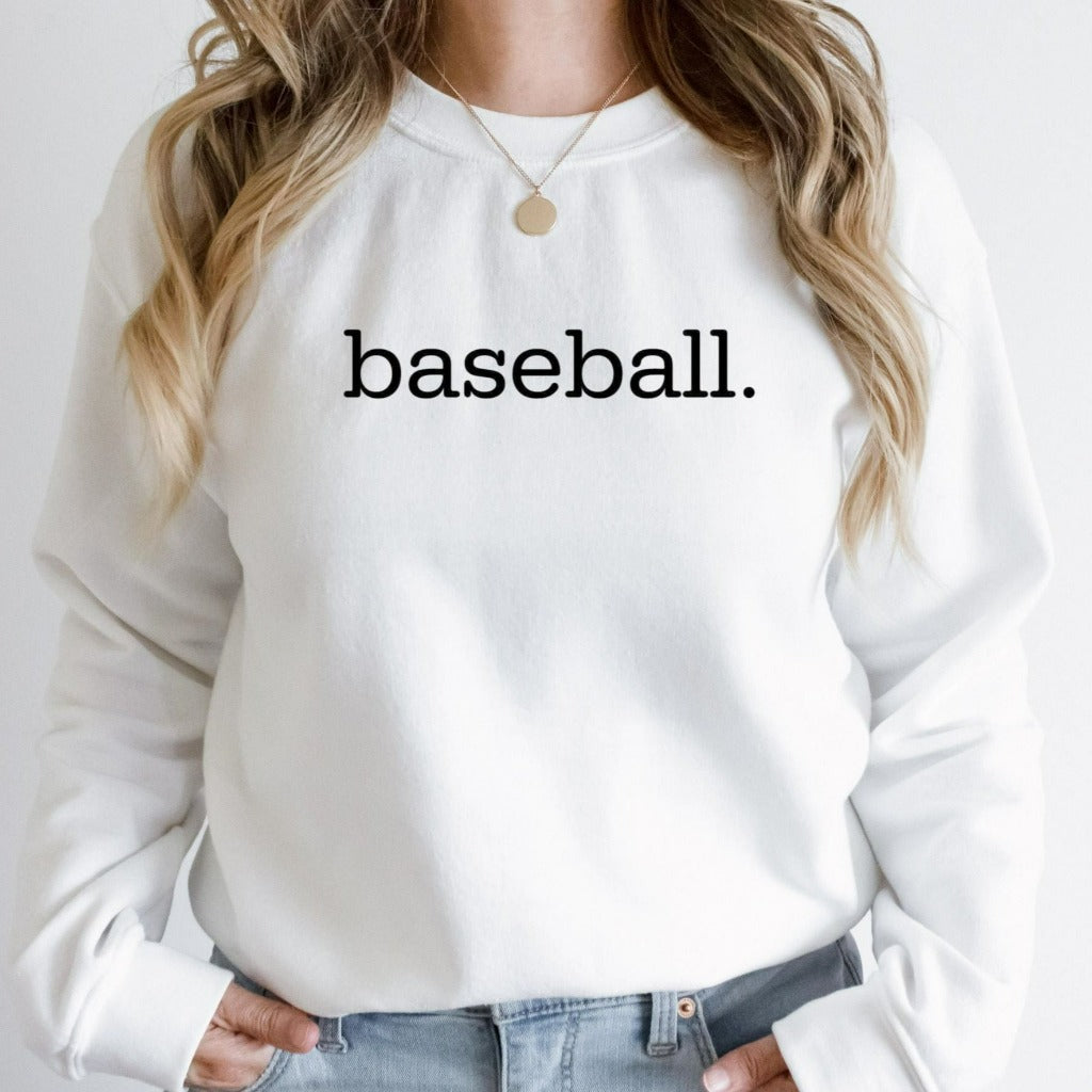Baseball Sweatshirt, Baseball Mom Crewneck, Baseball Dad, Baseball Team Shirts, Baseball Tee