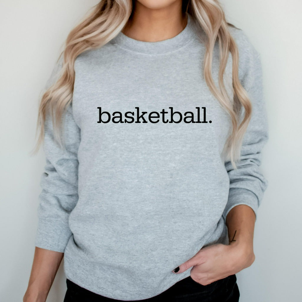 Basketball Sweatshirt, Basketball Mom Crewneck, Basketball Dad, Basketball Team Shirts