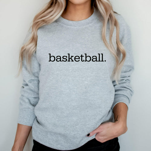 Basketball Sweatshirt, Basketball Mom Crewneck, Basketball Dad, Basketball Team Shirts