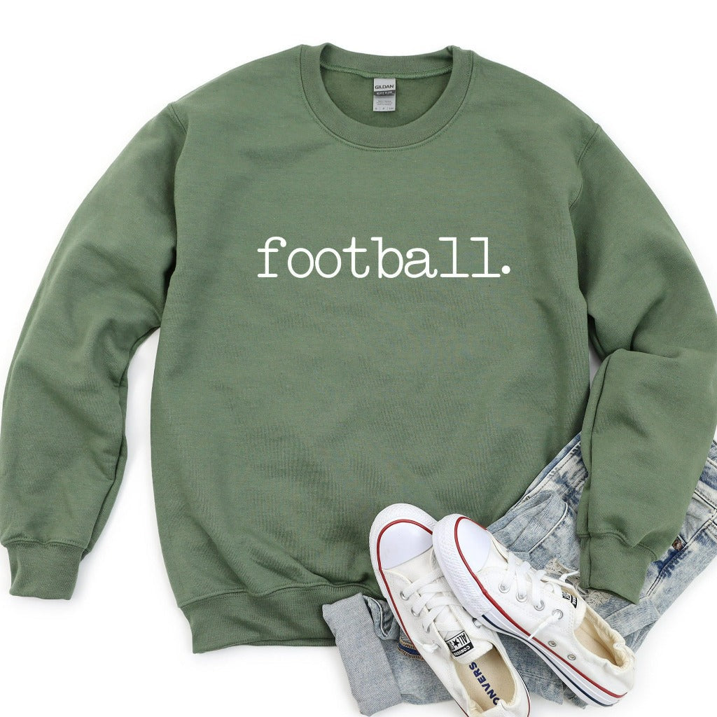 Football Sweatshirt, Football Mom Crewneck, Gift for Football Mom, Football Fan Shirts