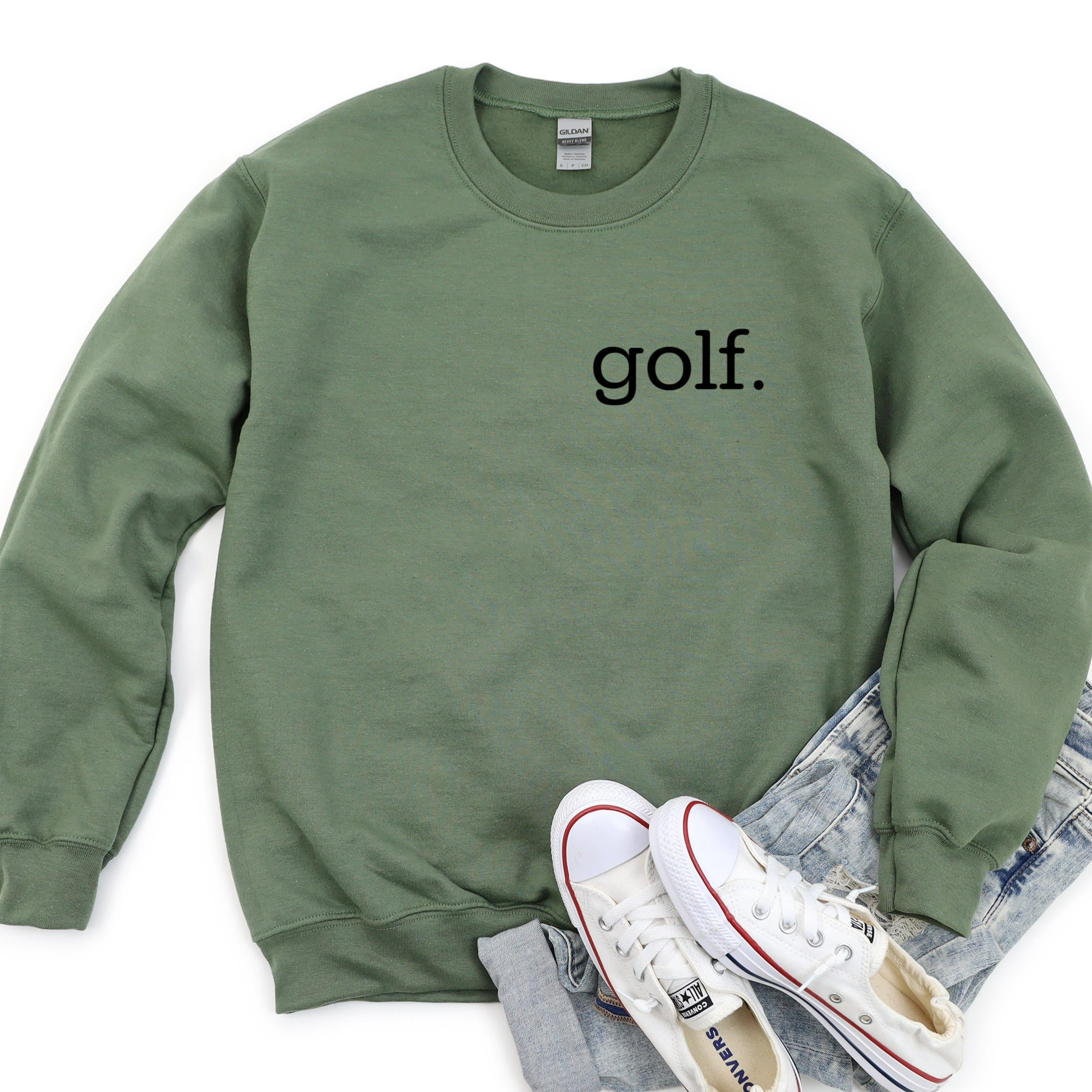 Golf Crewneck Sweatshirt, Golf Shirt, Golf Fan Shirt, Golfers Shirt, Gift for Golfer, Golf Gifts, Fathers Day Gift