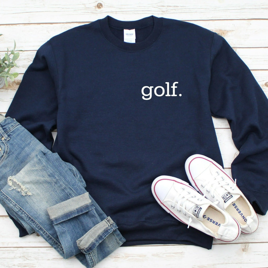 Golf Crewneck Sweatshirt, Golf Shirt, Golf Fan Shirt, Golfers Shirt, Gift for Golfer, Golf Gifts, Fathers Day Gift