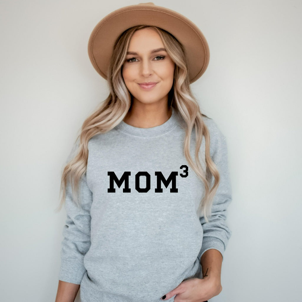 Personalized Mom Sweatshirt, Mothers Day Gift, Mom Hospital Outfit. Outnumbered Mom Crewneck