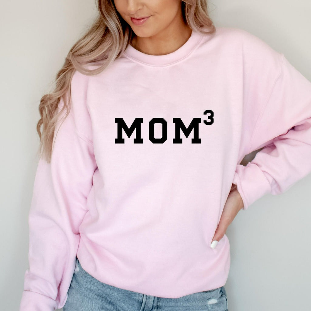 Personalized Mom Sweatshirt, Mothers Day Gift, Mom Hospital Outfit. Outnumbered Mom Crewneck
