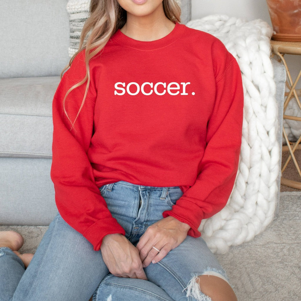 Soccer Sweatshirt, Soccer Mom Crewneck, Soccer Team Shirts, Gift for Soccer Mom or Dad