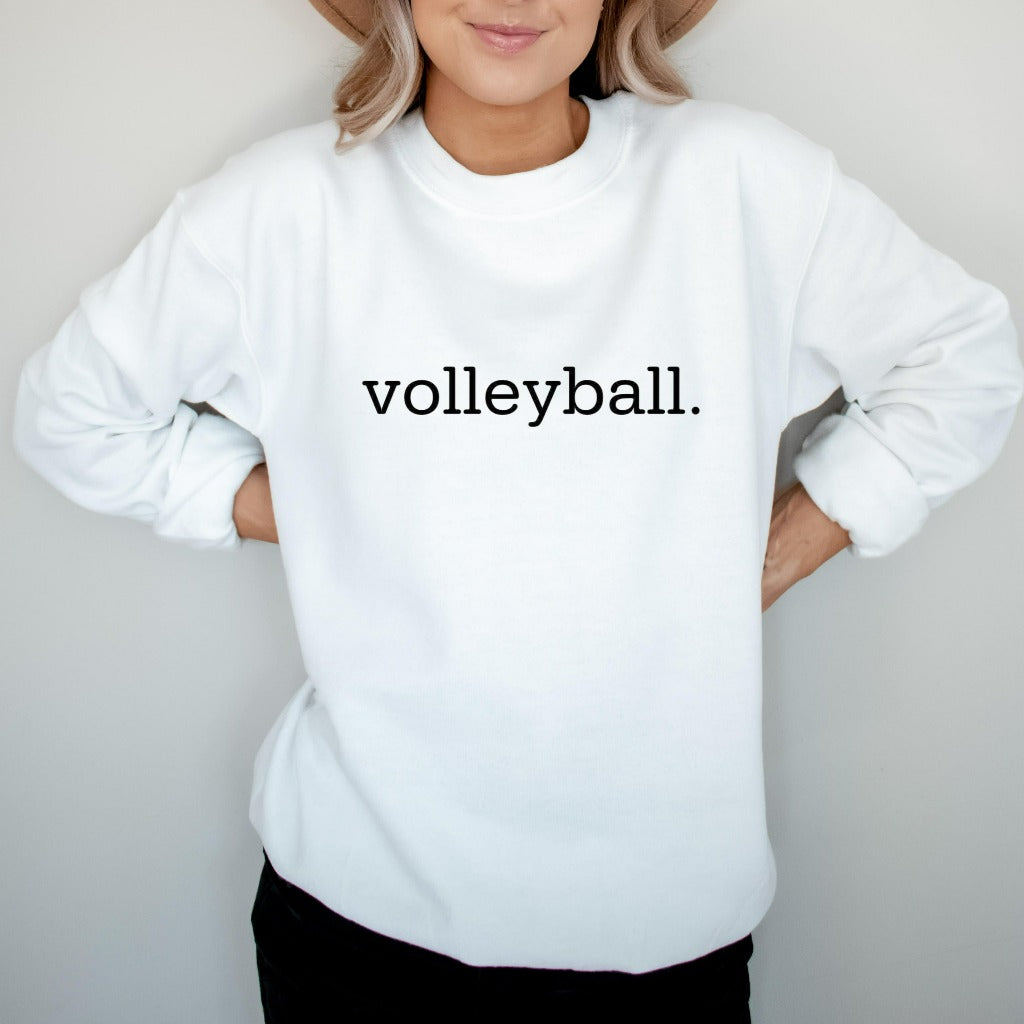 Volleyball Crewneck Sweatshirt, Volleyball Mom Shirt, Gift for Volleyball Player, Fan Shirts