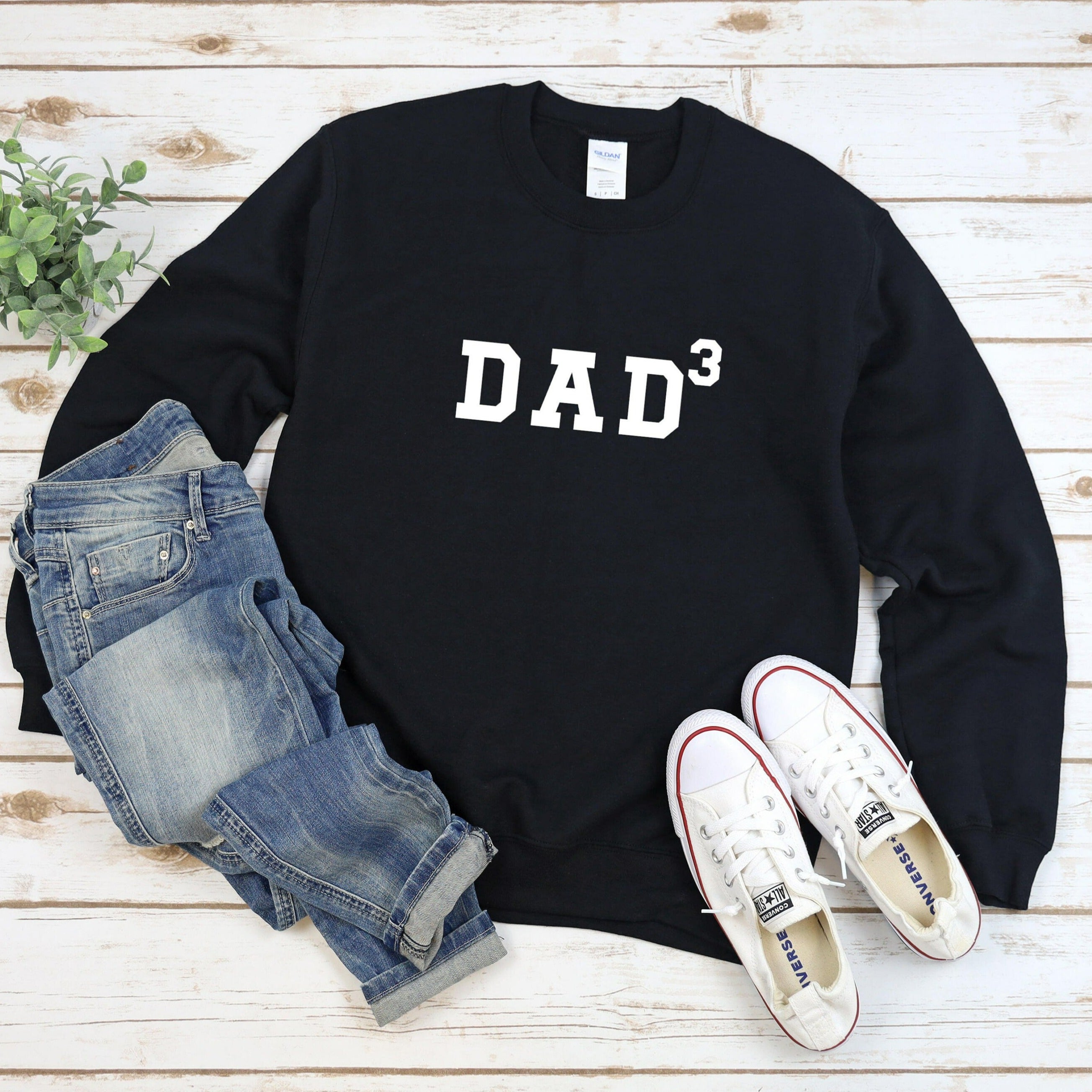 Dad of Two Sweatshirt, Dad of Three Shirt, Dad Squared Crewneck, Dad Cubed, Dad of 2, Dad of 3